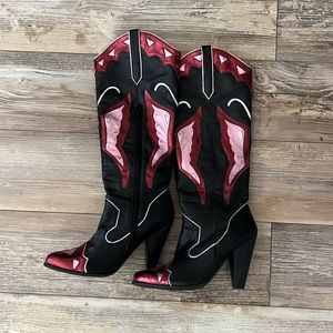 Current Mood Butterfly Boots